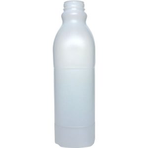 HDPE plastic bottles