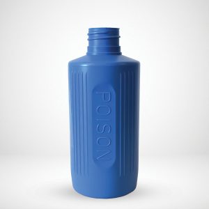 HDPE Plastic Poison Bottles