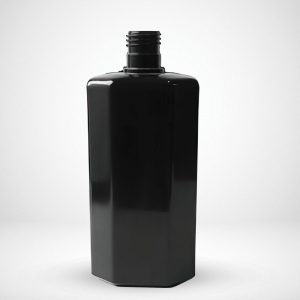Black Flat & Oval bottle